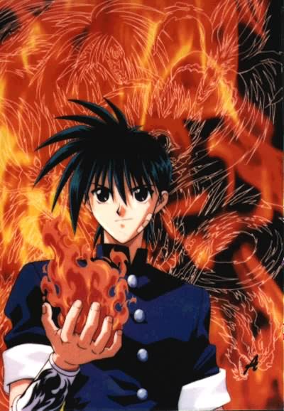 flame of recca 8 dragons names